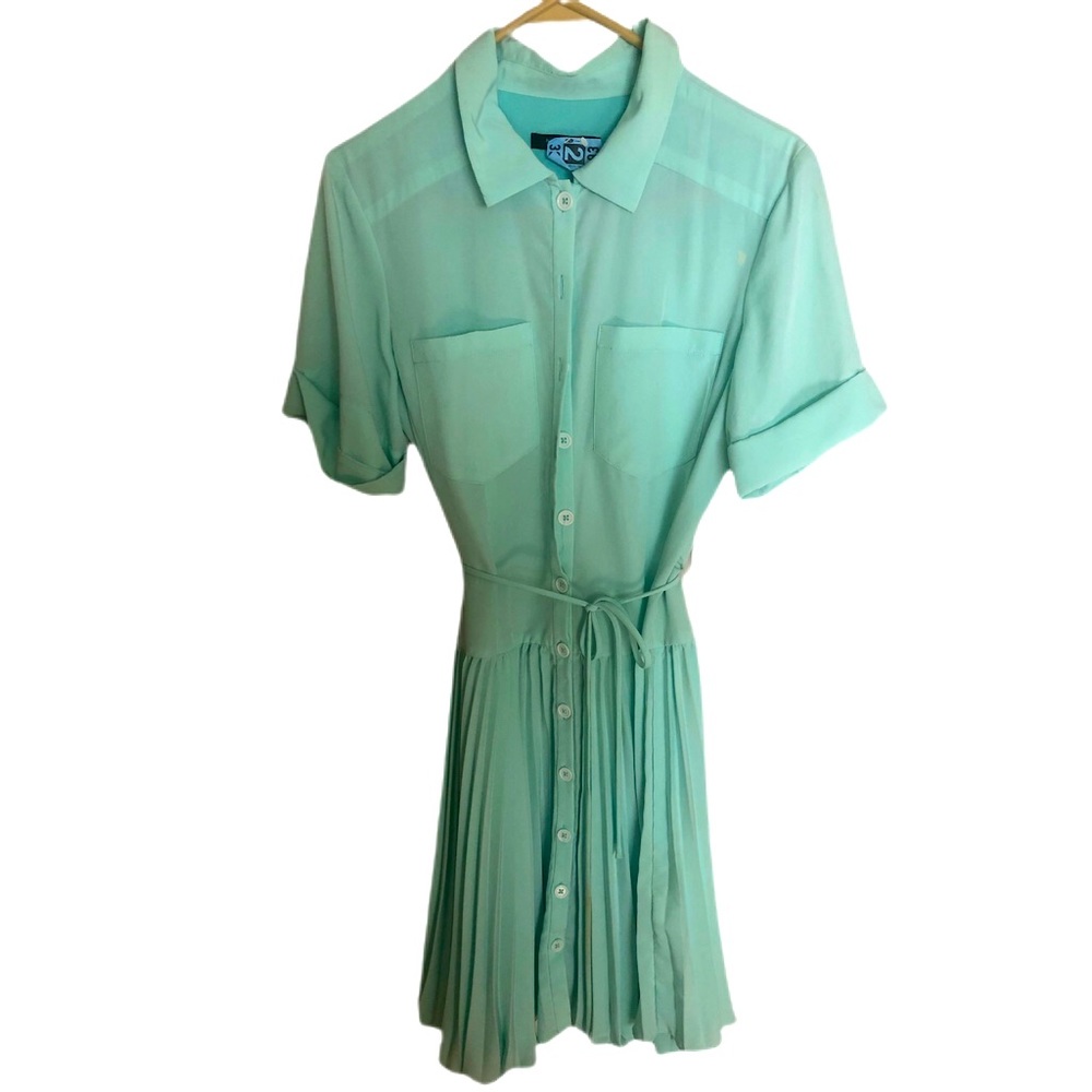 BEAUTIFUL mint green nanette Lepore summer dress